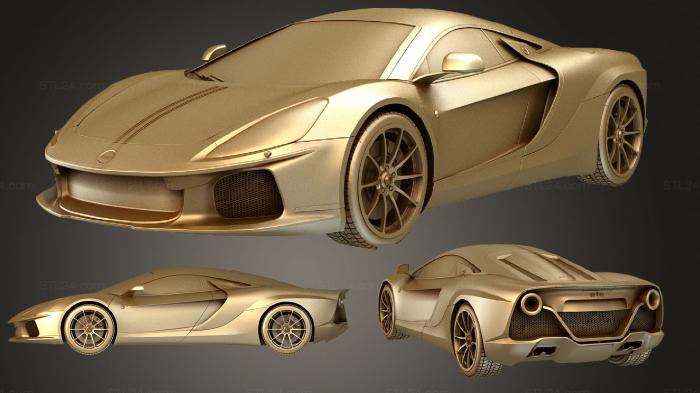 Автомобили и транспорт (ATS GT 2021, CARS_0555) 3D модель для ЧПУ станка